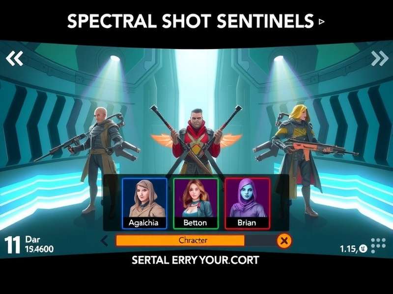 Spectral Shot Sentinels character selection screen
